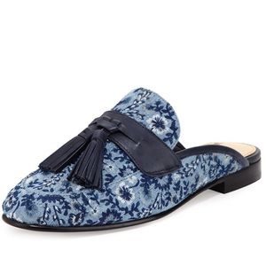 Sam Edelman Paris 2 Embroidered Tassel Mule Flat 8